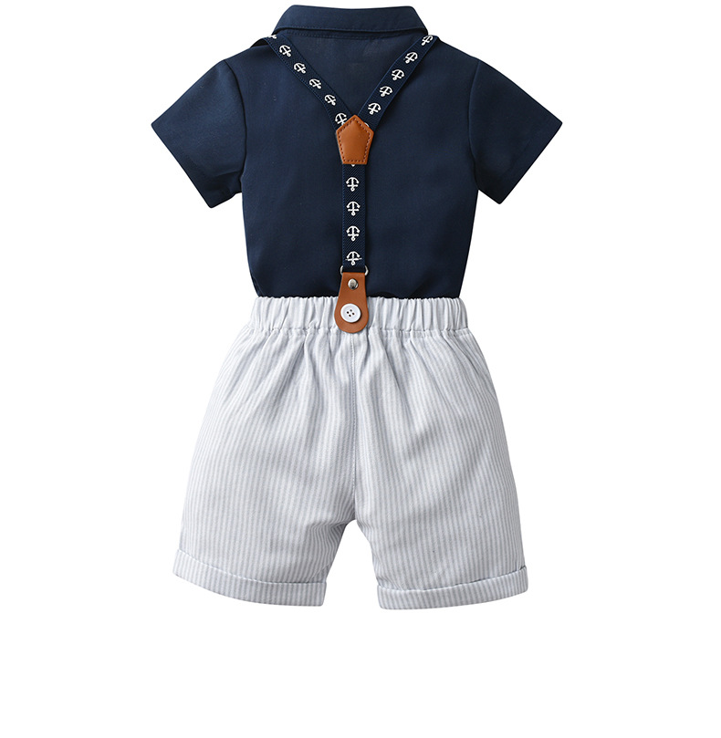 Baby Boy Birthday Suit Baby Party Dress Clothes Summer Boys One Year Old Wear Outfit 2 to 3 Years Kids Clothes Set Boy