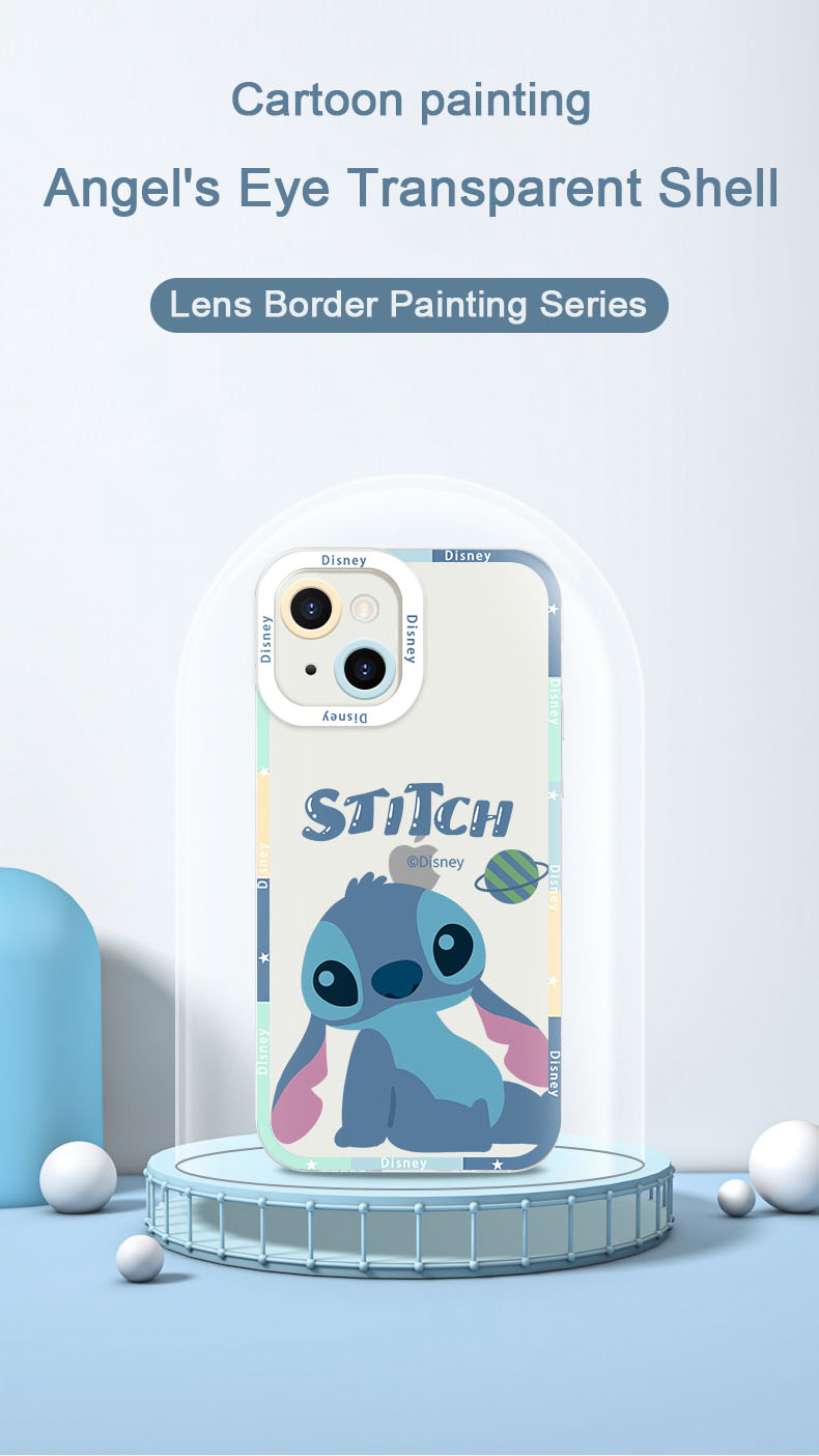 Cartoon Disney Stitch Soft Silicone Case For Huawei P30 Lite P10 Plus P20 P30Lite P40 Lite P50 Pro Y9 Prime 2019 Clear Cover