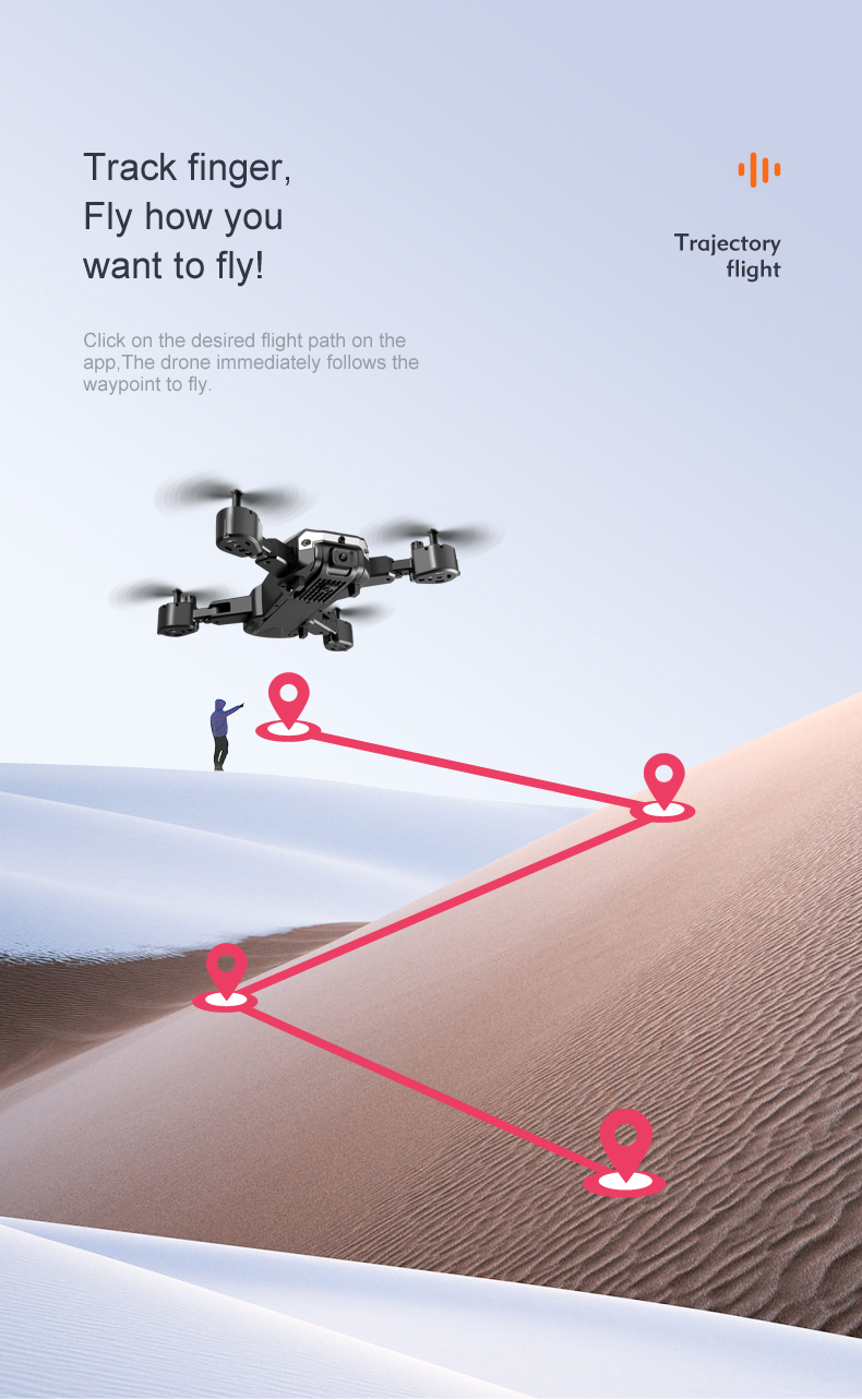 Popular G6Pro Drone 8K 5G GPS Professional HD Aerial Photography Dual-Camera Omnidirectional Obstacle Avoidance Quadrotor 5000M