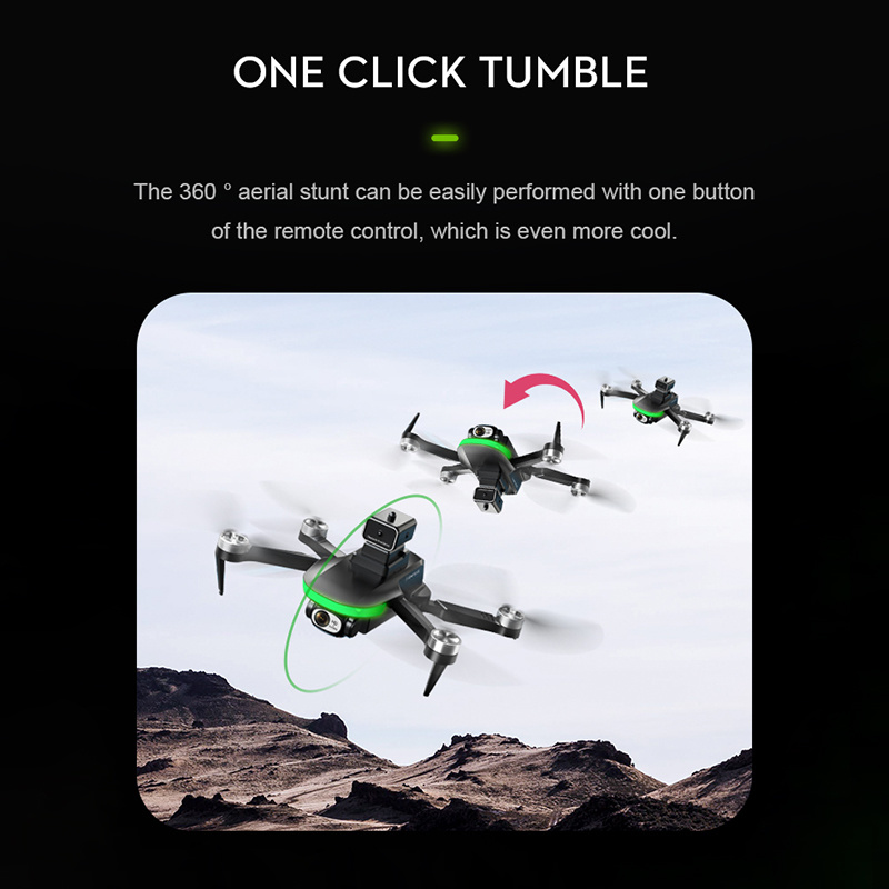 S5S Mini Drone 5km 8K HD Camera Professional Type Obstacle Avoidance Aerial Photography Light Flow Folding Quadcopter New