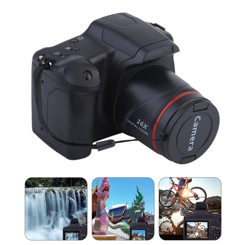 1pc Mini Camera Photography 16X Digital Zoom Digital Camera Video Recording 16X Mirrorless Camcorder Camera 11.5X9X9CM