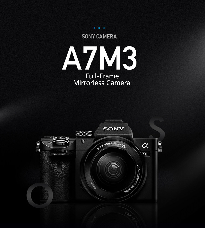 SONY a7 III A7M3 Full-Frame Mirrorless Camera Digital Camera With 28-70mm Lens Compact Camera Professional Photography (NEW)