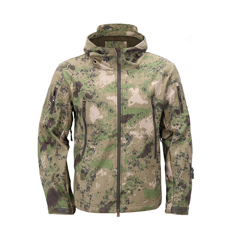 Lurker Shark Skin Soft Shell V5 Military Tactical Jacket Men Waterproof Windproof Soft Shell Windbreaker Camouflage Army Coats