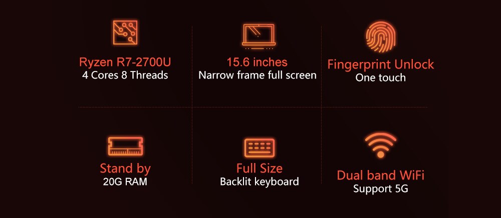 AKPAD Performance Laptop Computer 5G Wifi AMD Ryzen 5 3500U 4500U Ryzen 7 2700U 3700U 4700U Windows10 11 Pro Gaming IPS Laptop