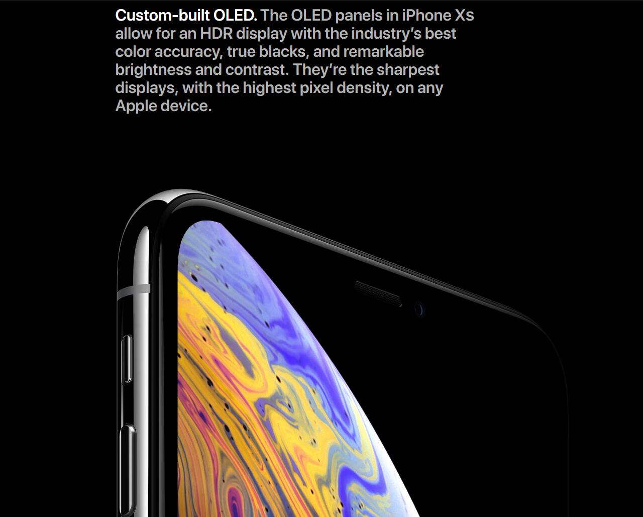 Original Apple iPhone XS CellPhone 5.8" RAM 4GB ROM 64GB/256GB IOS Smartphone Hexa Core A12 NFC LTE 4G Unlocked Mobile Phone