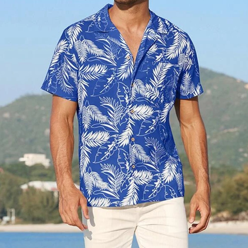 Hawaiian New Retro Shirts For 2023 Tops Short Sleeve Graphic Men's Men Luxury Clothing Beach Vacation Oversized Casual Reserva D