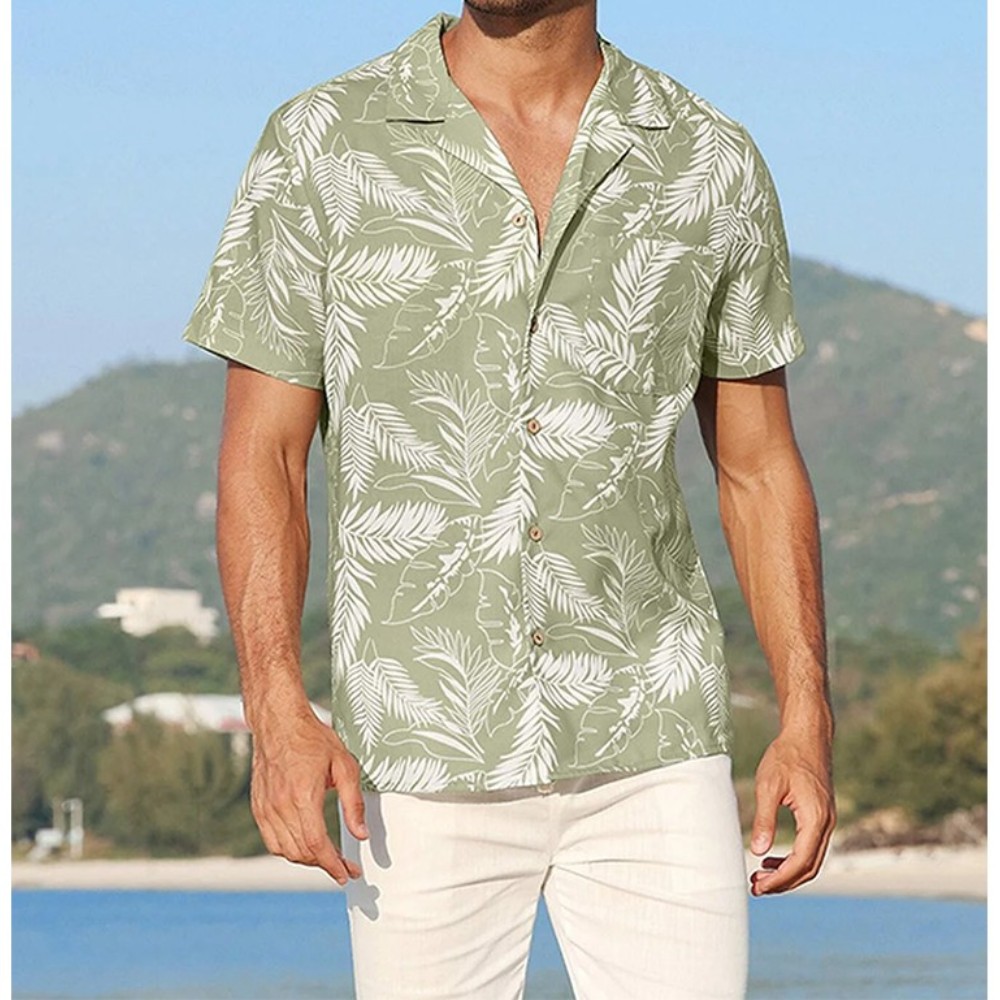 Hawaiian New Retro Shirts For 2023 Tops Short Sleeve Graphic Men's Men Luxury Clothing Beach Vacation Oversized Casual Reserva D