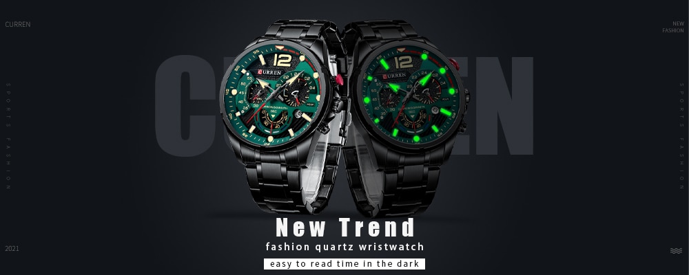 Watch For Men Top Brand Luxury CURREN Fashion Leather Quartz Men Watches Date Business Sport Male Wristwatch Clock Montre Homme