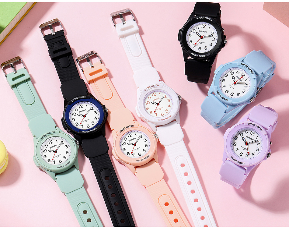 Fashion Light Blue Women Watches Quartz Ladies Watch Waterproof 50M Luminous Display Casual Girls Watch for Woman montre femme