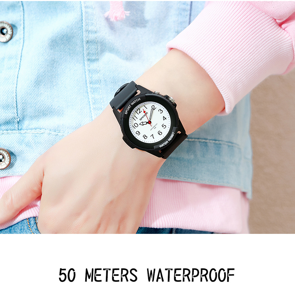 Fashion Light Blue Women Watches Quartz Ladies Watch Waterproof 50M Luminous Display Casual Girls Watch for Woman montre femme