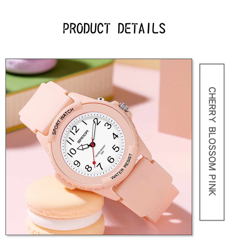 Fashion Light Blue Women Watches Quartz Ladies Watch Waterproof 50M Luminous Display Casual Girls Watch for Woman montre femme