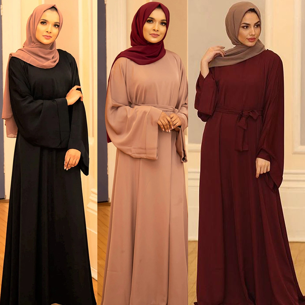 Abaya Dubai Turkey Muslim Fashion Hijab Dress Kaftan Islam Clothing African Maxi Dresses For Women Vestido Robe Musulman De Mode