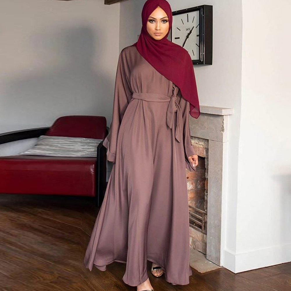 Abaya Dubai Turkey Muslim Fashion Hijab Dress Kaftan Islam Clothing African Maxi Dresses For Women Vestido Robe Musulman De Mode