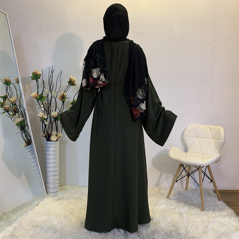 Abaya Dubai Turkey Muslim Fashion Hijab Dress Kaftan Islam Clothing African Maxi Dresses For Women Vestido Robe Musulman De Mode