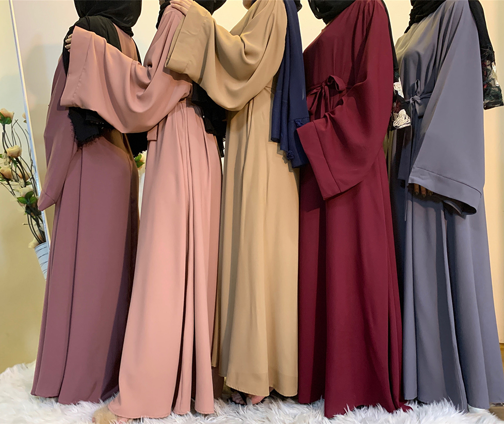 Abaya Dubai Turkey Muslim Fashion Hijab Dress Kaftan Islam Clothing African Maxi Dresses For Women Vestido Robe Musulman De Mode