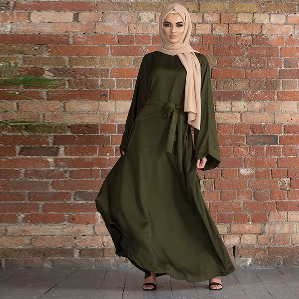 Abaya Dubai Turkey Muslim Fashion Hijab Dress Kaftan Islam Clothing African Maxi Dresses For Women Vestido Robe Musulman De Mode