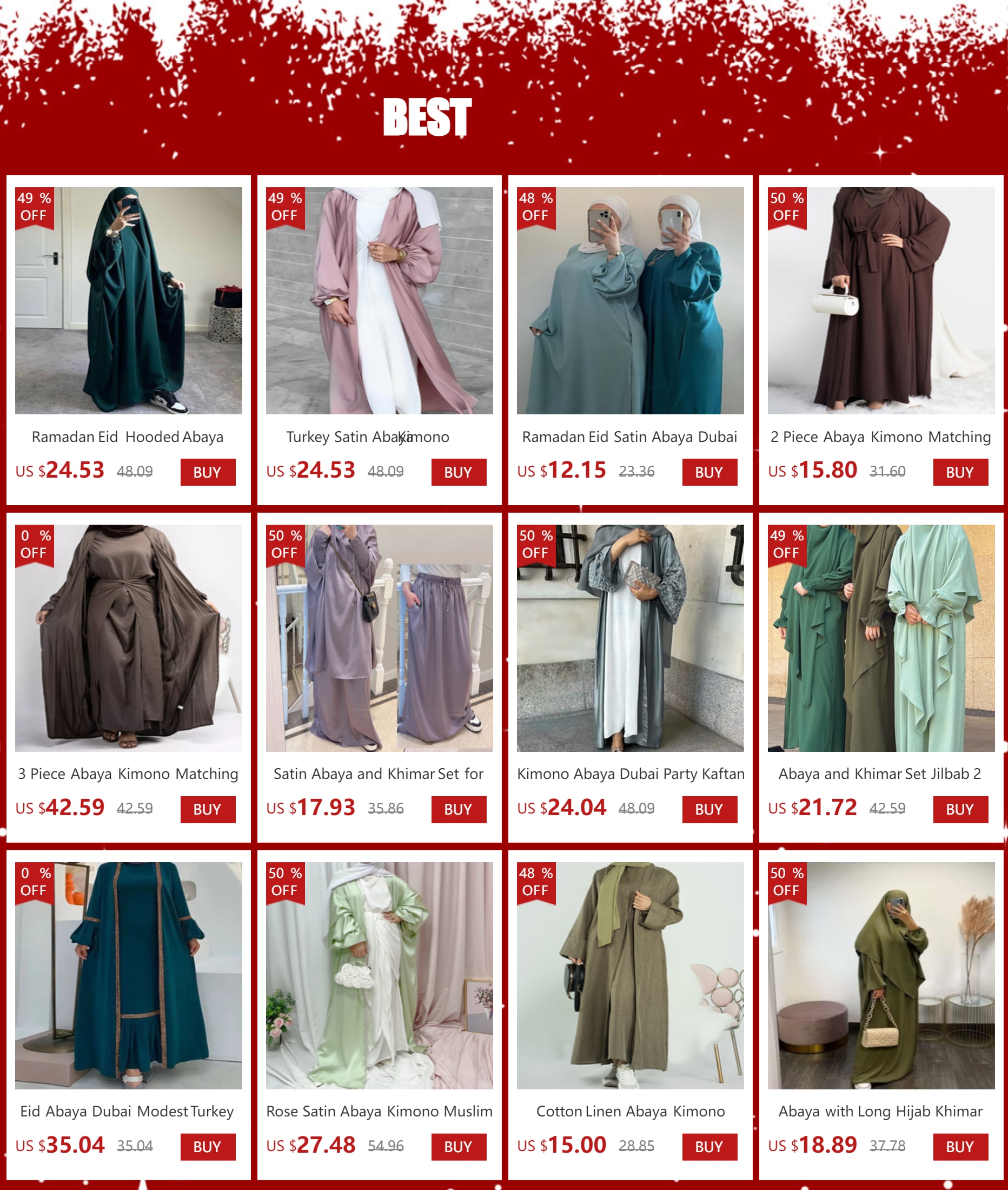 Ramadan Eid Satin Abaya Dubai Turkey Flare Sleeve Muslim Hijab Dress Plain Closed Abayas for Women Islamic Clothing Kaftan Robe