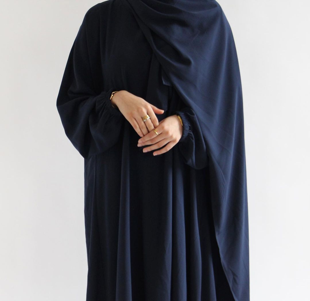 Ramadan Hoody Abaya Sewn Hijab Scarf Prayer Dress Muslim Eid Nida Loose Abayas for Women Jilbab Kaftan Robe Islam Dubai Djellaba