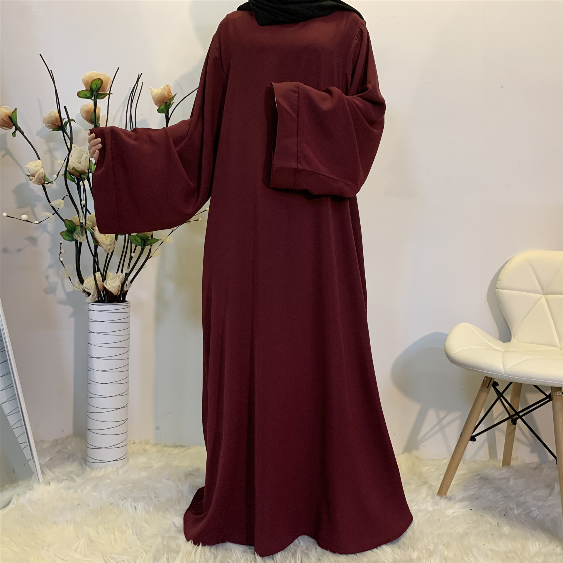 Ramadan Abaya Dubai Muslim Fashion Long Hijab Dress Islam Clothing Belted African Dresses Abayas for Women Kaftan Robe Musulmane