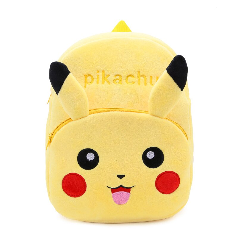 Pokemon Plush Backpack Pikachu Poke Ball Shape School Bags 1-3 Year Old Kindergarten Child Backpack Kids Gifts