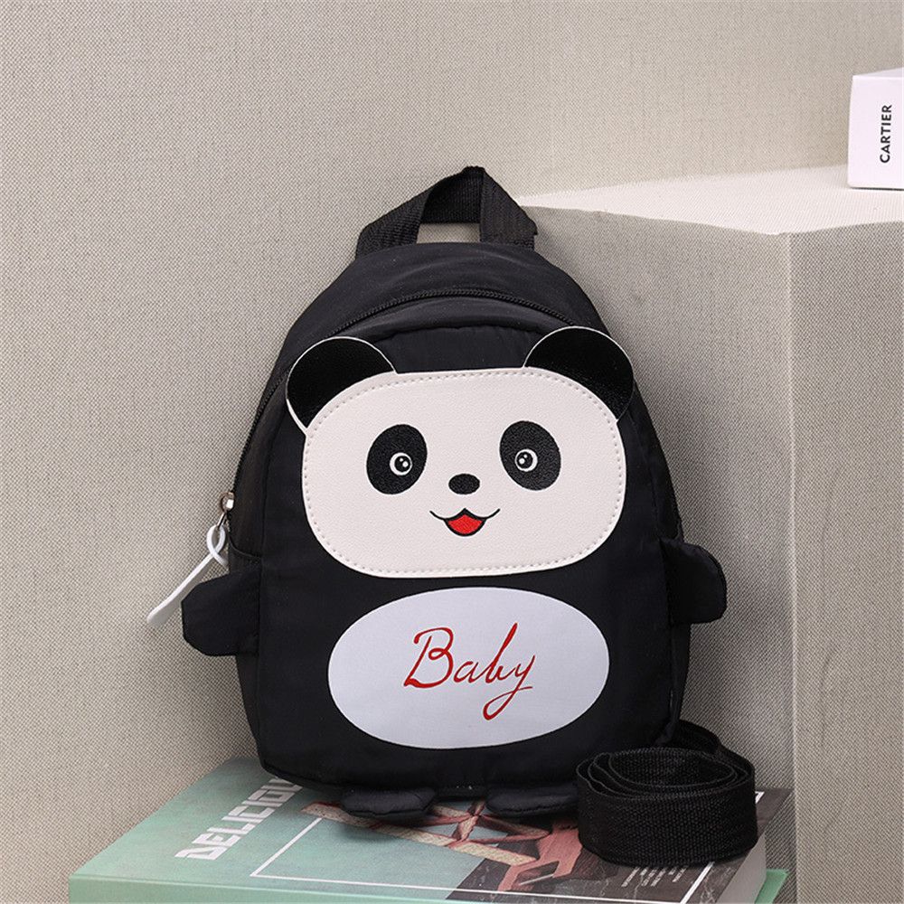 Cute Panda Cartoon Kids Bag Baby Girls Boys Mini Backpack Baby Bag Anti-lost Bag For Toddler Preschool Kids