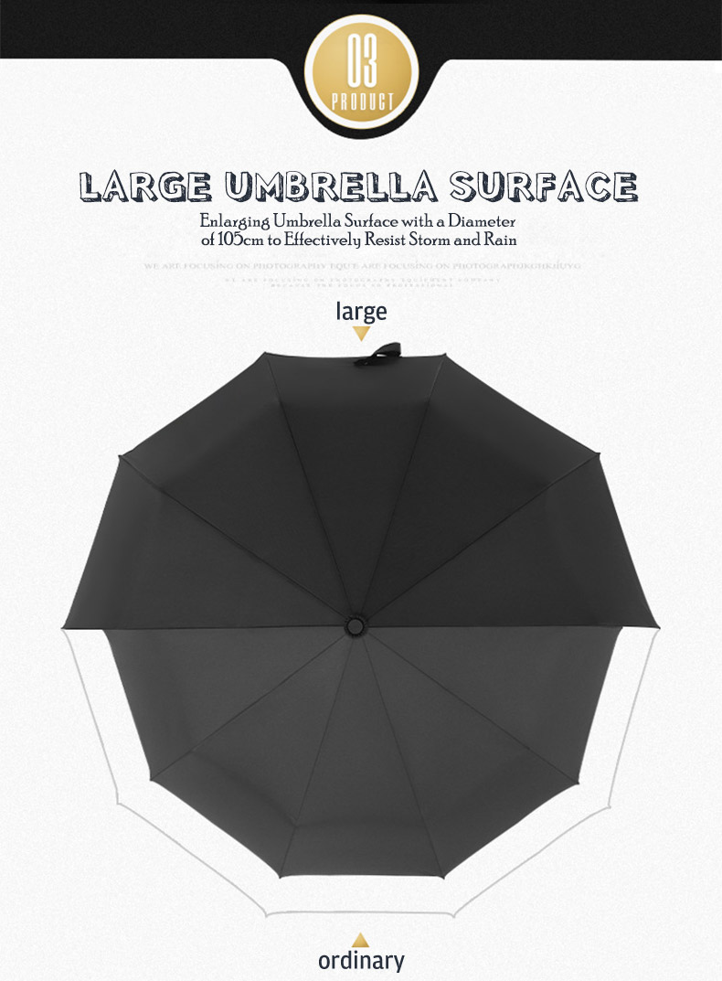 Windproof Double Layer Resistant Umbrella Fully Automatic Rain Men Women 10K Strong Luxury Business Male Large Umbrellas Parasol