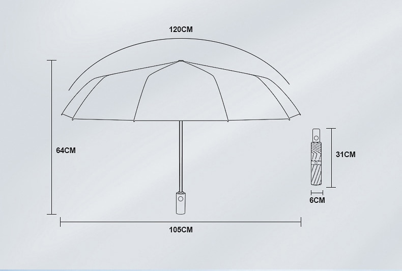 12 Double Dragon Bone Fully Automatic Umbrella Sunny Umbrella Female Sunshade Sun Sunscreen UV Reinforcement Thickened Large