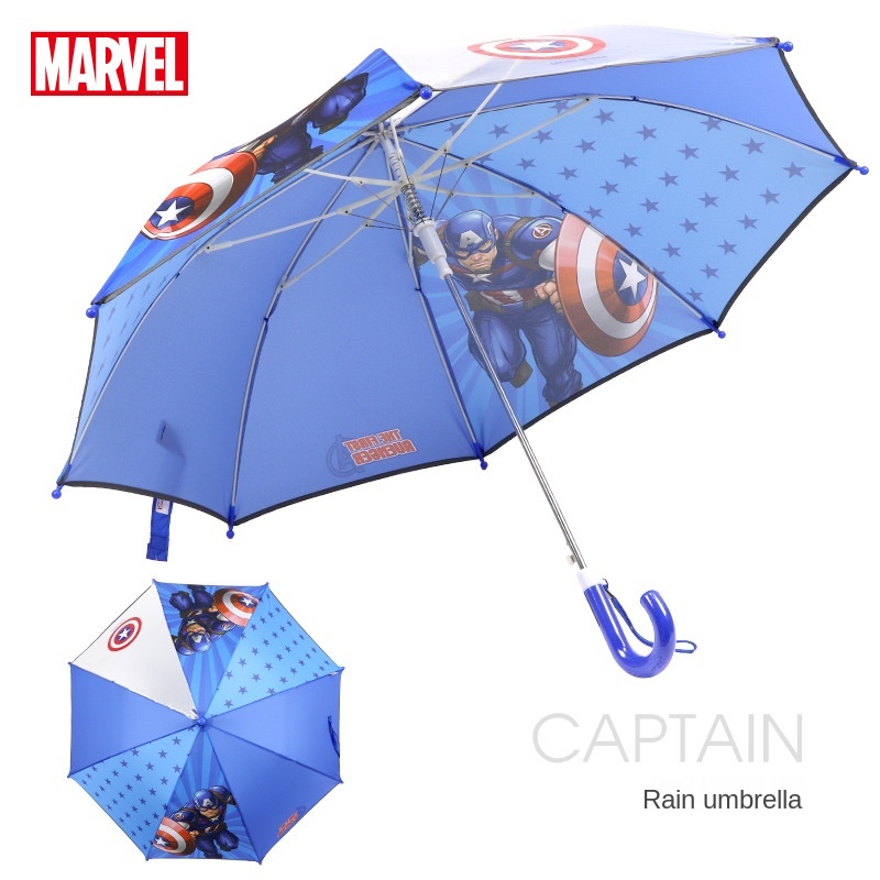 Disney Children Umbrella for Girls Children Frozen Cartoon Long Handle Kids Children's Tools Rain Umbrella Parasol Umbrella