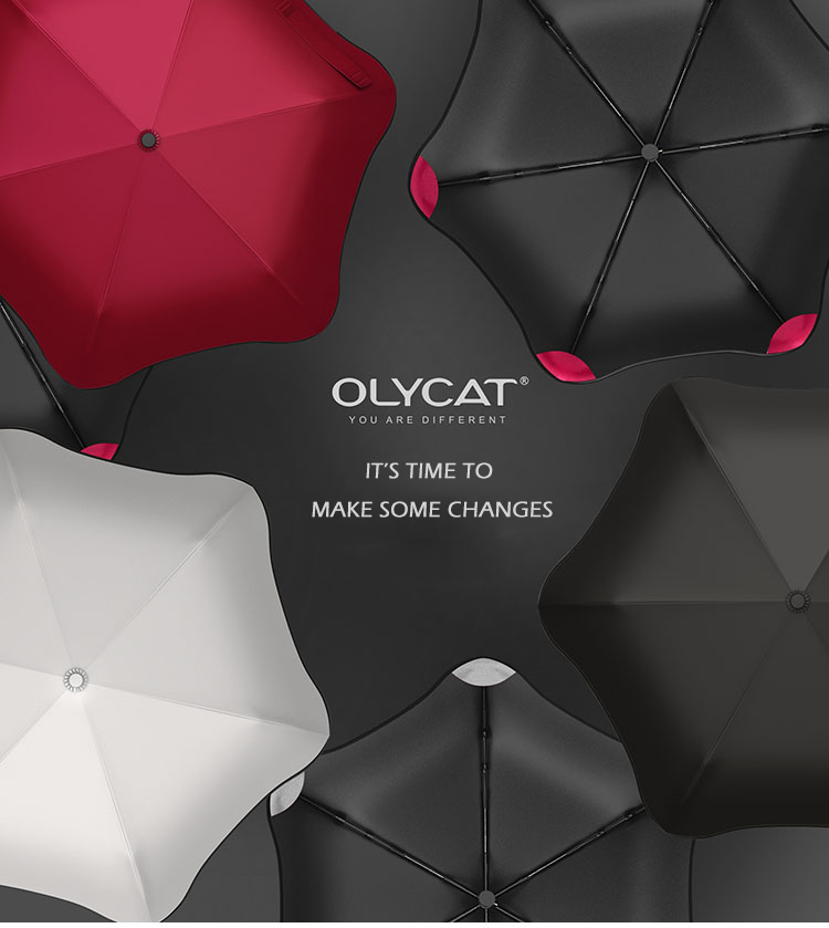 OLYCAT UltraLight Clear Umbrella Rain Women Anti UV Parasol Folding Sun Umbrellas Windproof Girls Kids Umbrella Guarda Chuva