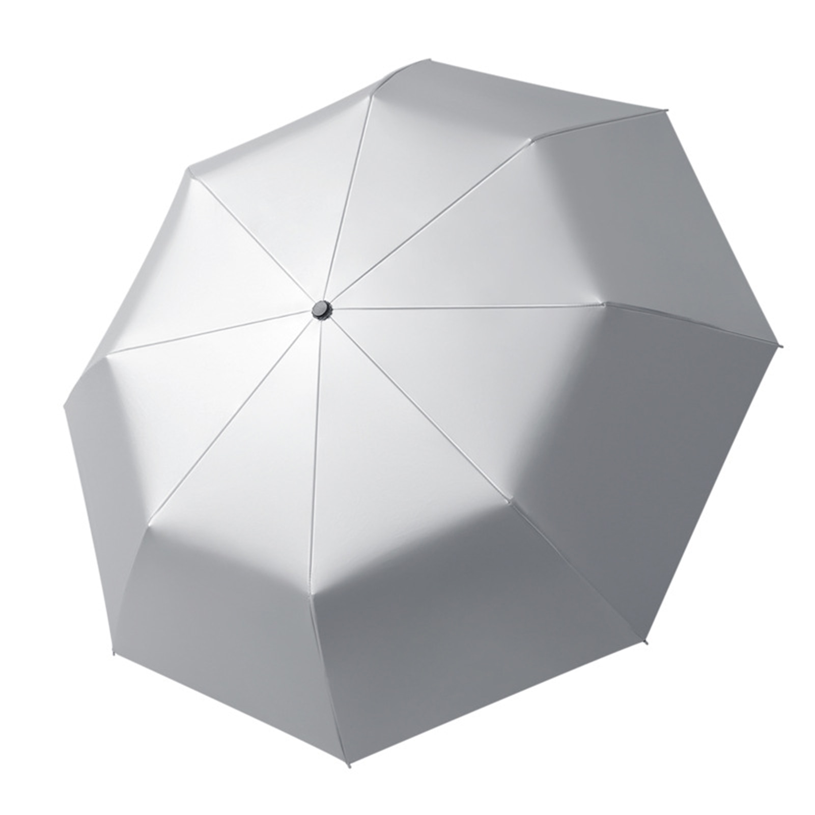 8K Umbrellas Three Fold Folding Umbrella Progressive Color Adults Childen Ttanium Silver Gel Sun Rain Sunscreen Shade Travel