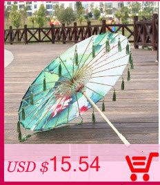 Rain-proof Tassels Dance Umbrella fan Ancient Hanfu Woman Cos Prop Umbrella Photography Oiled Paper Umbrella parasol umbrellas