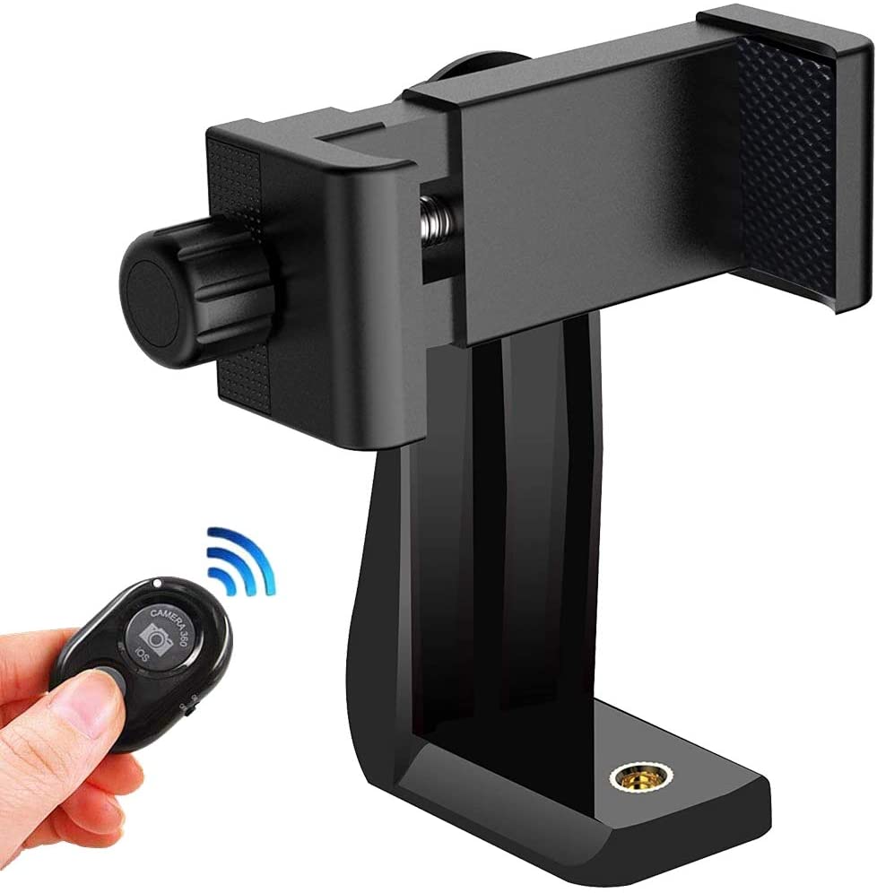 Universal 360 Rotation Phone Tripod Mount Adapter Remote for iPhone 14/14pro/ 14pro max/13 12 11 Pro Samsung Nexus Huawei xiaomi