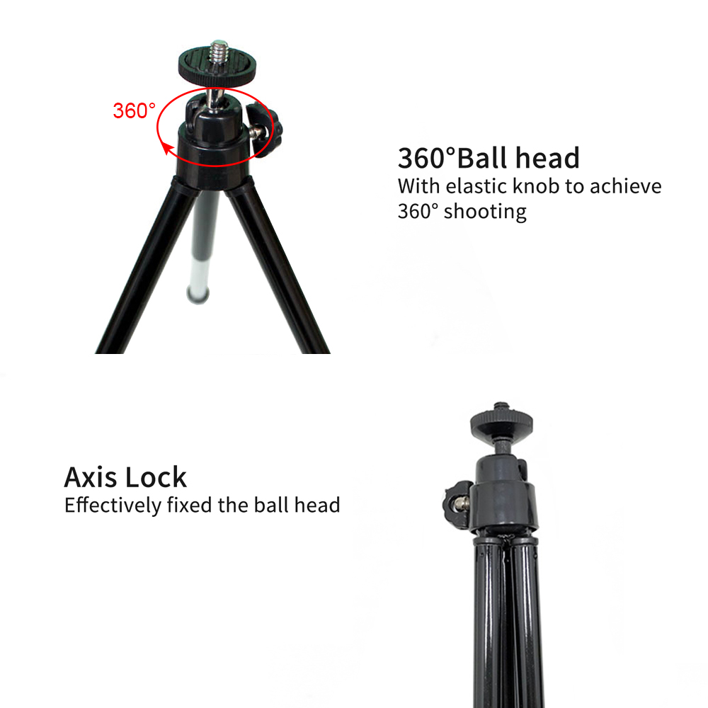 Mini Tripod for Phone tripe for Yg300 Projector Camera tripode for iPhone X 8 7 6S Xiaomi for Samsung Huawei Cell phone Monopod