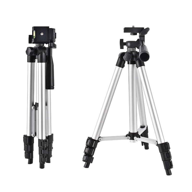 Hot Selling Camera Accessories Digital-Video-Photo 3-way Head 4-section Legs with Quick Lever Locks Cam Tripod