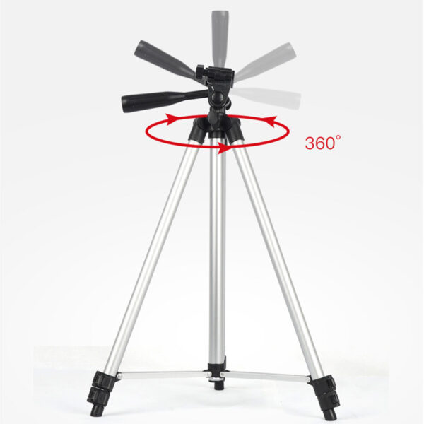 Hot Selling Camera Accessories Digital-Video-Photo 3-way Head 4-section Legs with Quick Lever Locks Cam Tripod - Image 5