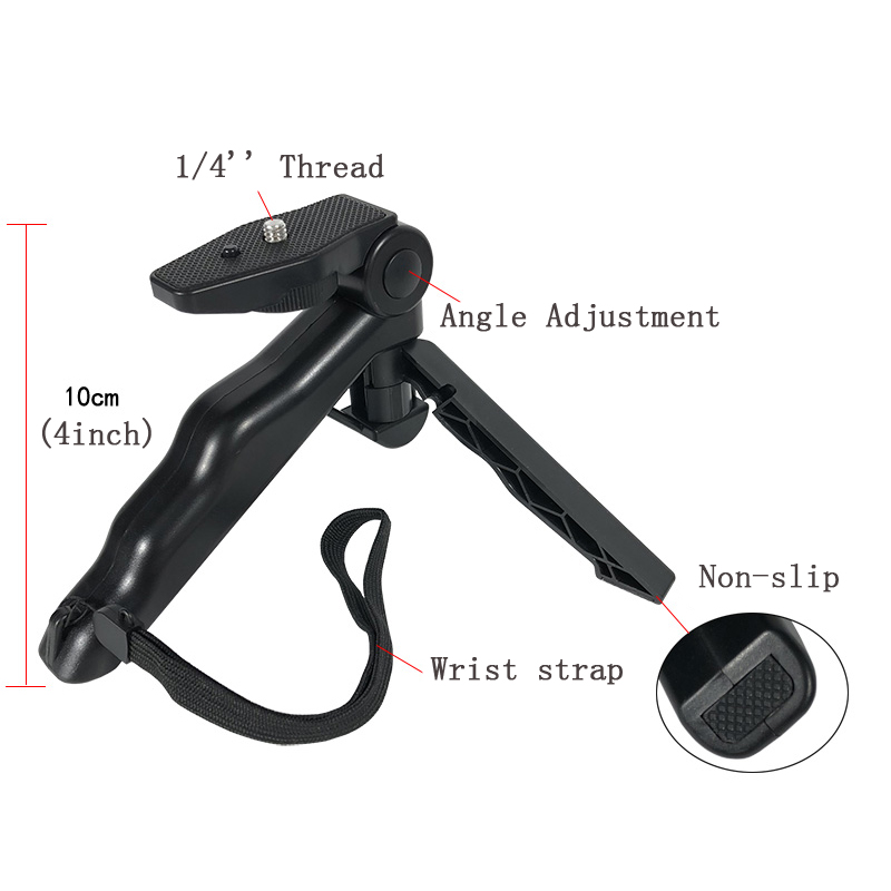 Desktop Live Mobile Phone Bracket Tripod Handheld Holder for GoPro Sports Action Camera for iPhone Samsung Smartphone Accessory