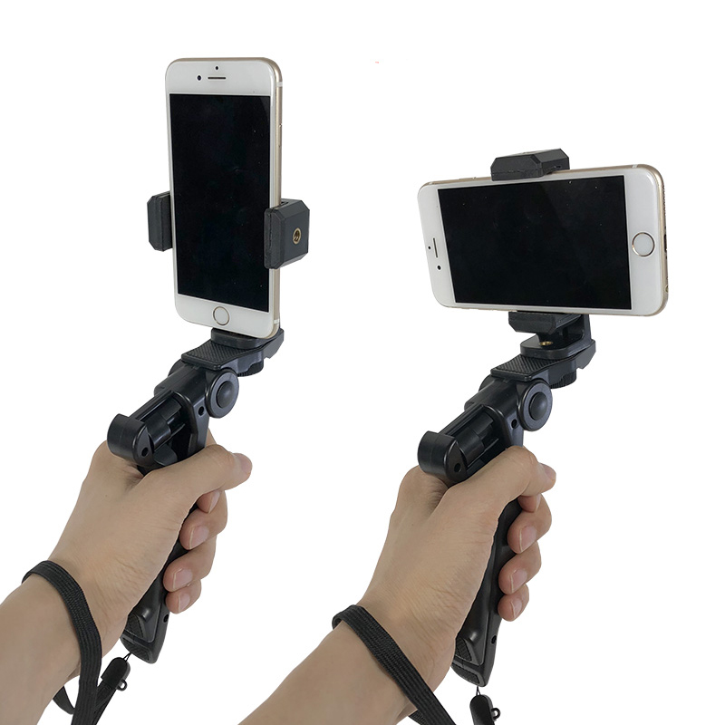 Desktop Live Mobile Phone Bracket Tripod Handheld Holder for GoPro Sports Action Camera for iPhone Samsung Smartphone Accessory