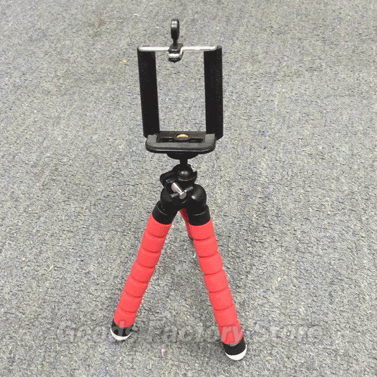 Sponge Octopus Mini Tripod For Mobile Phone Camera Holder Desktop Wall Mount Stand For Gopro 9 8 7 Camera Selfie Stick Tripod