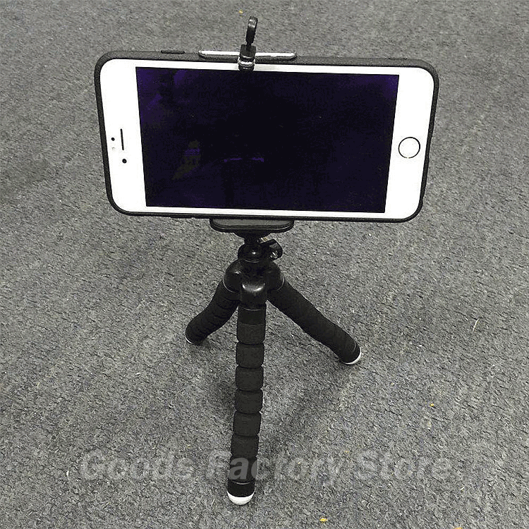 Sponge Octopus Mini Tripod For Mobile Phone Camera Holder Desktop Wall Mount Stand For Gopro 9 8 7 Camera Selfie Stick Tripod