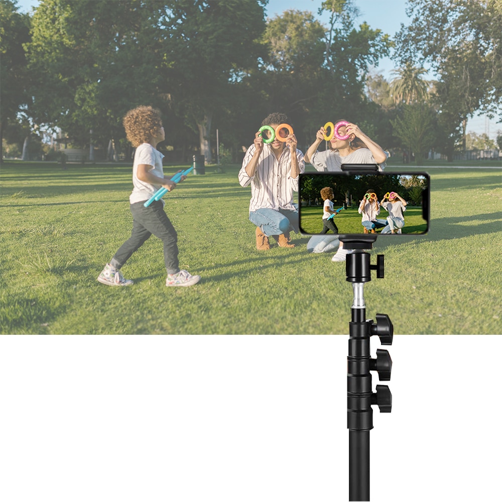 1.6-2.1m Holder For Phone Smartphone Holder Tripod For Mobile For Camera Phone Stand Selfie Stick Mobile For Mask Vlogging Kit