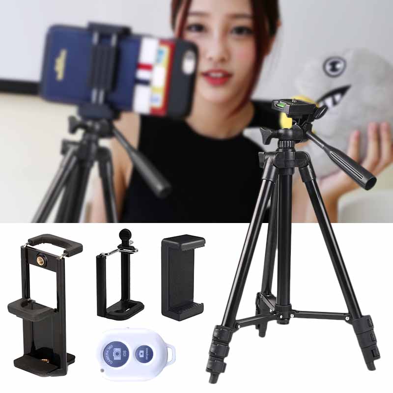 2020 New Tripod 3120 Professional Portable Travel Aluminium Camera Tripod Accessories Stand With Pan Head For Canon Dslr Camera