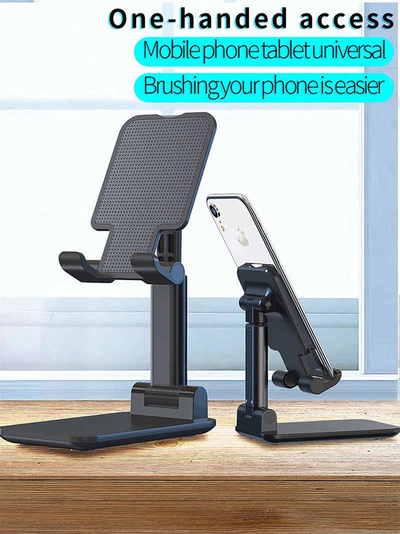 CMAOS Metal Desktop Tablet Holder Table Cell Foldable Extend Support Desk Mobile Phone Holder Stand For iPhone iPad Adjustable