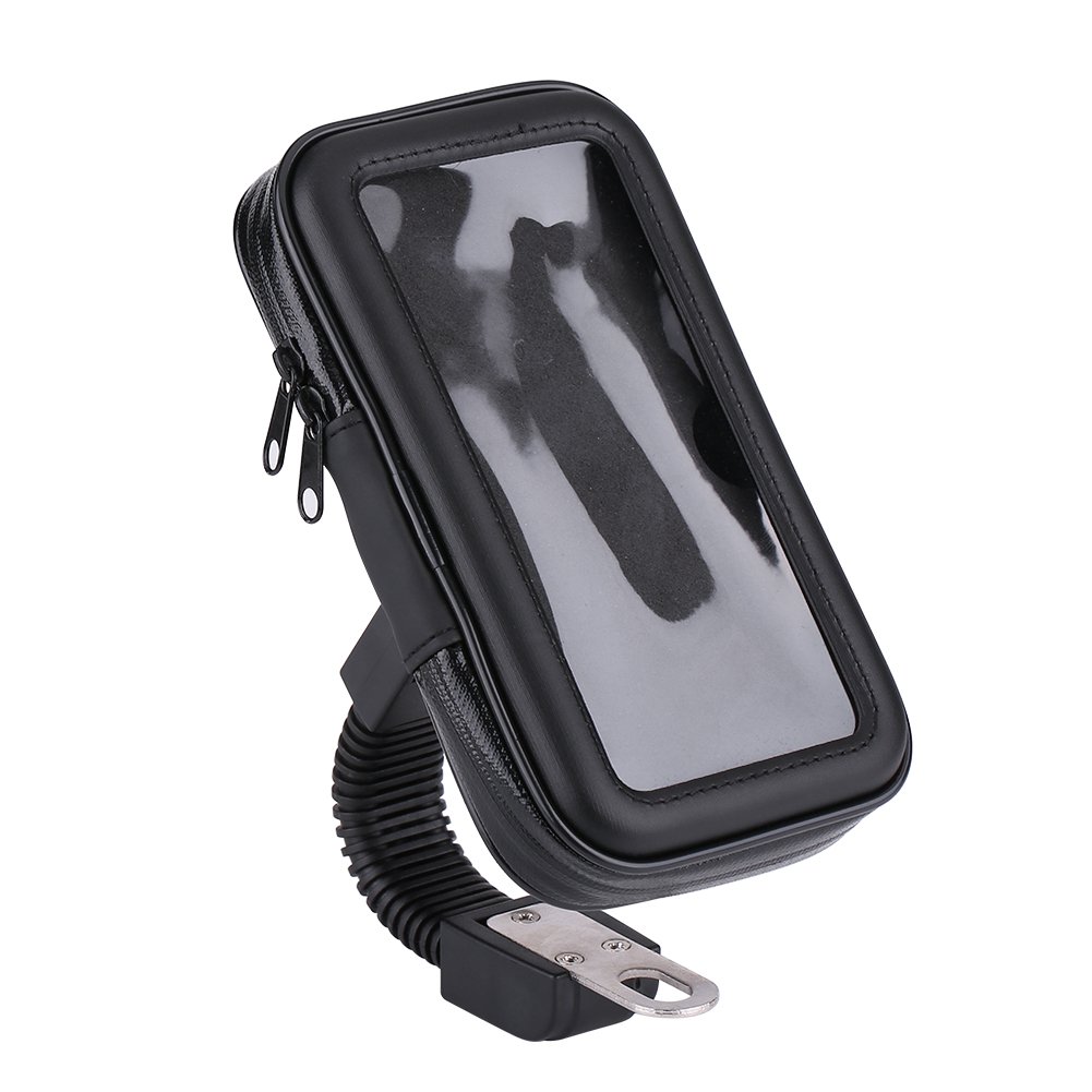 Motorcycle Telephone Holder Support Moto Bicycle Rear View Mirror Stand Mount Waterproof Scooter Motorbike Phone Bag for Samsung