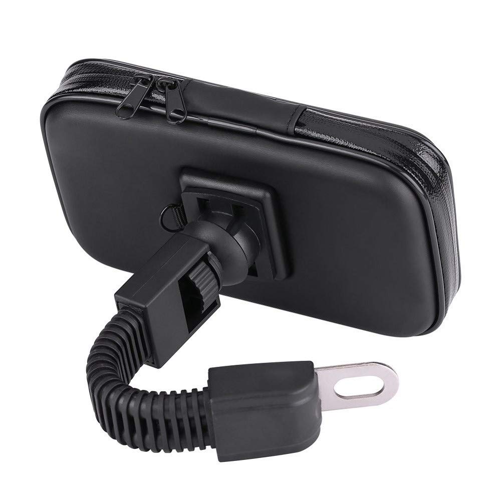 Motorcycle Telephone Holder Support Moto Bicycle Rear View Mirror Stand Mount Waterproof Scooter Motorbike Phone Bag for Samsung