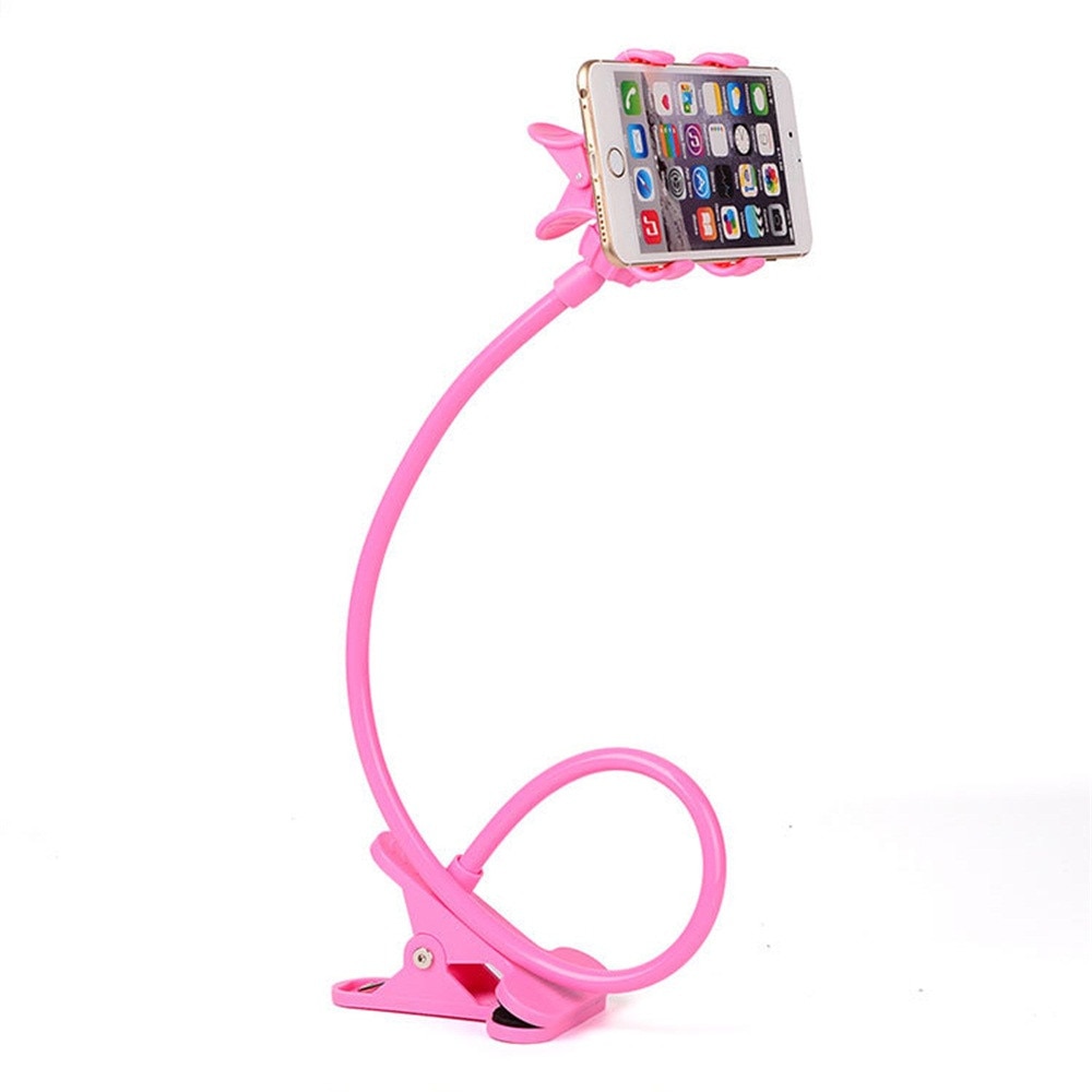 Universal 360 Phone Holder Flexible Clip Mobile Cell Phone Holder Lazy Bed Desktop Bracket Mount Stand Stand Base bracket Stock