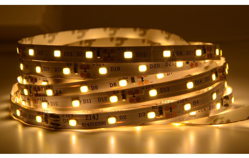 5M / Roll led strip 2835 Luminous Flux More Higher Than Old 3528 5630 5050 SMD LED Strip light 60LEDs/M 12V lamp String Decor