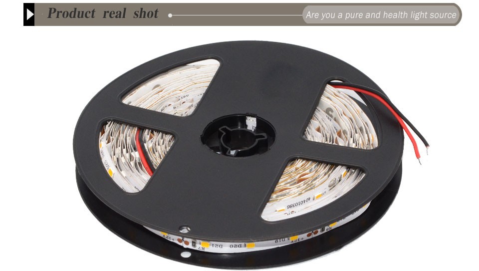 5M / Roll led strip 2835 Luminous Flux More Higher Than Old 3528 5630 5050 SMD LED Strip light 60LEDs/M 12V lamp String Decor