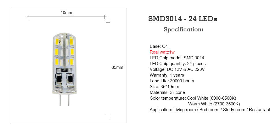 KARWEN LED G4 Lamp 220V 3W 4W 5W DC 12V Lampada LED bulb SMD3014 2835 24 48 64 104L Replace 10w 30w Halogen Light Chandelier