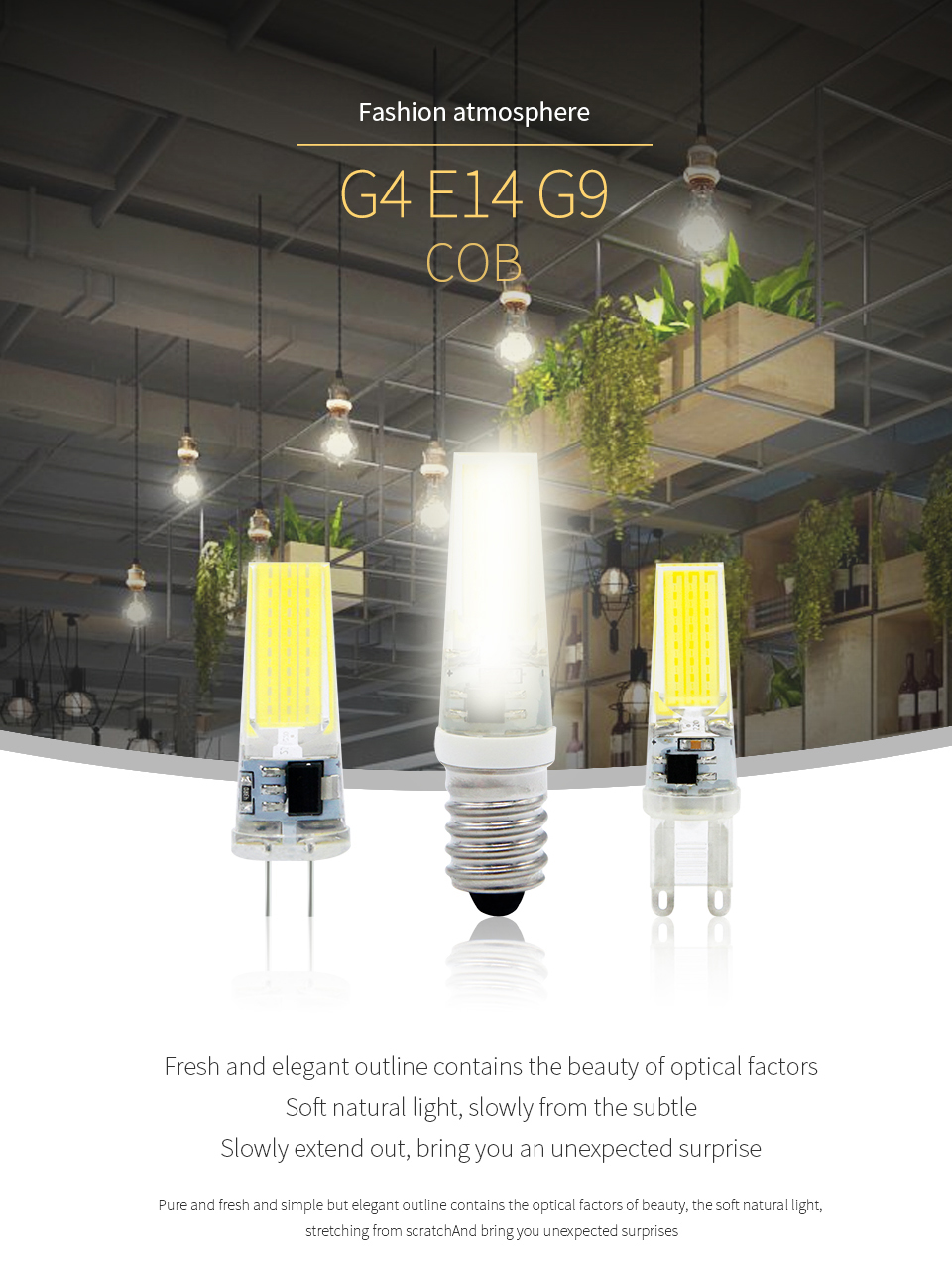 G4 LED COB Lamp Dimmable 6W 9W COB LED Bulb E14 AC/DC 12V 220V Lampada LED G9 COB Spotlight Chandelier Lighting Replace Halogen