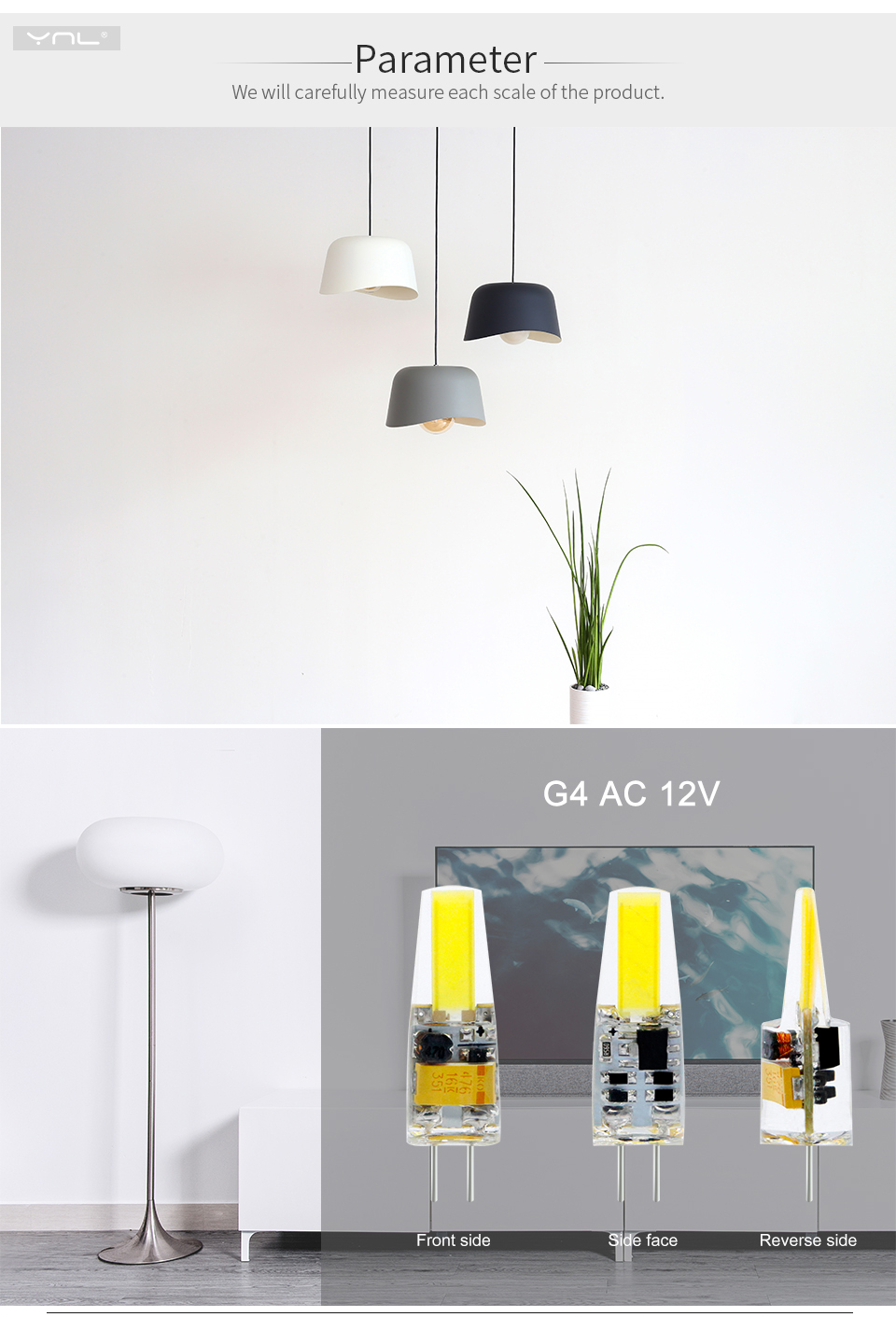 G4 LED COB Lamp Dimmable 6W 9W COB LED Bulb E14 AC/DC 12V 220V Lampada LED G9 COB Spotlight Chandelier Lighting Replace Halogen